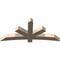 Ekena Millwork Alberta Smooth Timber Gable Bracket, Douglas Fir, 72"W x 33"H x 5 1/2"D x 5 1/2"F, 11/12 Pitch GBW072X33X0606ALB00SDF - alternate 3